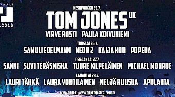 TOM JONES (UK) AVAA DBTL-FESTIVAALIT TURUSSA TÄNÄ KESÄNÄ!