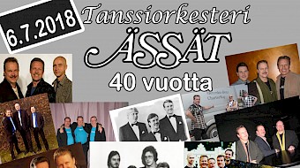 Tanssiorkesteri Ässät juhlii 40-vuotistaipalettaan näyttävästi